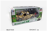 OBL677639 - 1:16 raptor military car 45 automatic package electric door remote control car driving