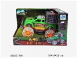 OBL677896 - 2 mixed Ming belting leather light off-road vehicle dinosaur music inertia/crocodile