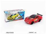 OBL678036 - Electric universal light music bumblebee racing car