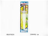 OBL678224 - Painted red flashing swords