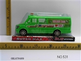 OBL678489 - 实色惯性救护巴士警车