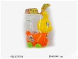 OBL678704 - Drawing cartoon rabbit with light
