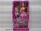 OBL678773 - 11 joint barbie fashion skirt