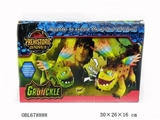 OBL678888 - Xun dragon ear (English) electric dinosaurs, strip light, sound, tail lights