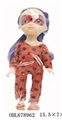 OBL678962 - 6 inches of solid body ladybug reddy princess