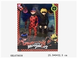 OBL679038 - 11.5 inch solid body double suit girl 11 joint ladybug pattaya pyrene