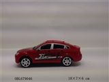 OBL679046 - Small treasure horse simulation inertia car glass