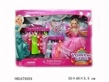 OBL679204 - 9 pieces of clothing accessories 3 barbie