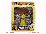 OBL679248 - The electricity fired gun gun bag with leather cowboy accessories (no IC)