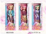 OBL679406 - 11.5 -inch 11 joint Royal Academy doll (3, orange)