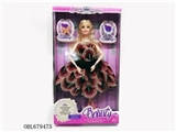 OBL679475 - 11 "solid barbie dolls