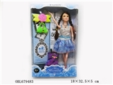OBL679483 - 11.5 -inch fashion heavy body dress barbie suits