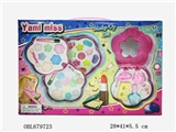 OBL679723 - Plum blossom five layers cosmetic mirror (PVC).