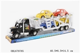 OBL679785 - 惯性车拖花滑行甲虫车2只+赛车2只