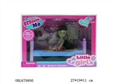 OBL679800 - 6.5 inch single bed doll