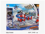 OBL679908 - Alloy police car parking lot