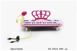 OBL679980 - 37 key take foot take microphone electronic organ