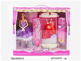 OBL680034 - Wardrobe with 11. Joint barbie