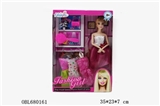 OBL680161 - 11.5 inch heavy body twelve joint body fashion doll