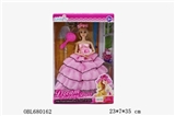 OBL680162 - 11.5 inch heavy body twelve joint body fashion doll