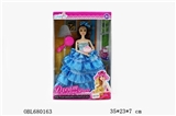 OBL680163 - 11.5 inch heavy body twelve joint body fashion doll