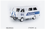 OBL680224 - 惯性警察面包车 （可开门)