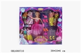 OBL680710 - Barbie with blister accessories