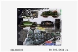 OBL680723 - Military electric smoke rail train (of)