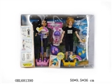 OBL681390 - Balanced car barbie