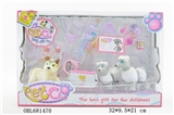 OBL681470 - Pet dogs with medical equipment series 3 only have 4 can be mixed