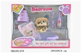 OBL681478 - Q version of the mini dog with conventional bathroom series 4 dog