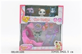OBL681486 - 4 Q version of the mini dog with zhuang medical cradle with light music