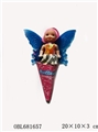 OBL681657 - 3 inch beautiful faery (ice cream cone)