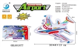 OBL681877 - Electric aircraft universal music with five colored lights