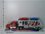 OBL682778 - 惯性拖头车载四只滑行跑车