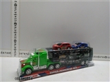 OBL682814 - 实色惯性拖头栏仔4只滑行跑车