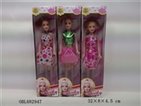 OBL682947 - 11.5 -inch empty handed barbie conventional three clothes