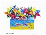 OBL683188 - 30 PCS color box printing white windmills