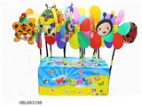 OBL683198 - 35 PCS color box windmill animals