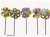 OBL683272 - Cartoon spring animal windmills