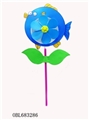 OBL683286 - Stomach turn animals windmills and leaves