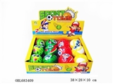 OBL683409 - 12 only 4 inch model expression more fruit PU ball