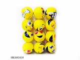 OBL683418 - Many different expressions of PU ball 12 only 3 inches