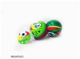 OBL683421 - 2 only 4 inches expression fruit PU ball