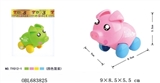 OBL683825 - Chain on cartoon pig