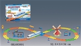 OBL683891 - Electric train track, with lights