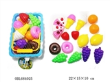 OBL684025 - Food and fruit basket