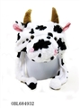 OBL684932 - Cow plush hat