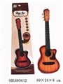 OBL685612 - True guitar string model in English window box