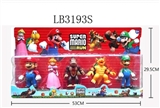 OBL685736 - Super Mario parkour five "five pack asst 1 (4 doll with lamp) in bulk